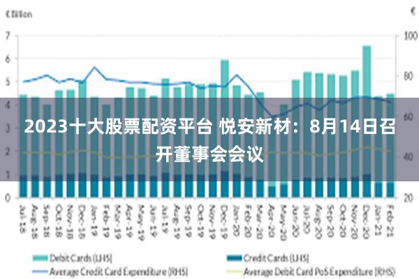 2023十大股票配资平台 悦安新材：8月14日召开董事会会议